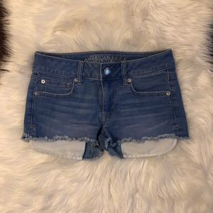 Denim shorts
